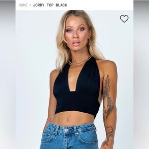 Princess Polly Jodie halter top / size 4